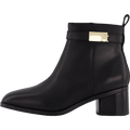 Th Logo Mid Heel Bootie Black