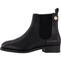 Th Stud Leather Low Chelsea Black