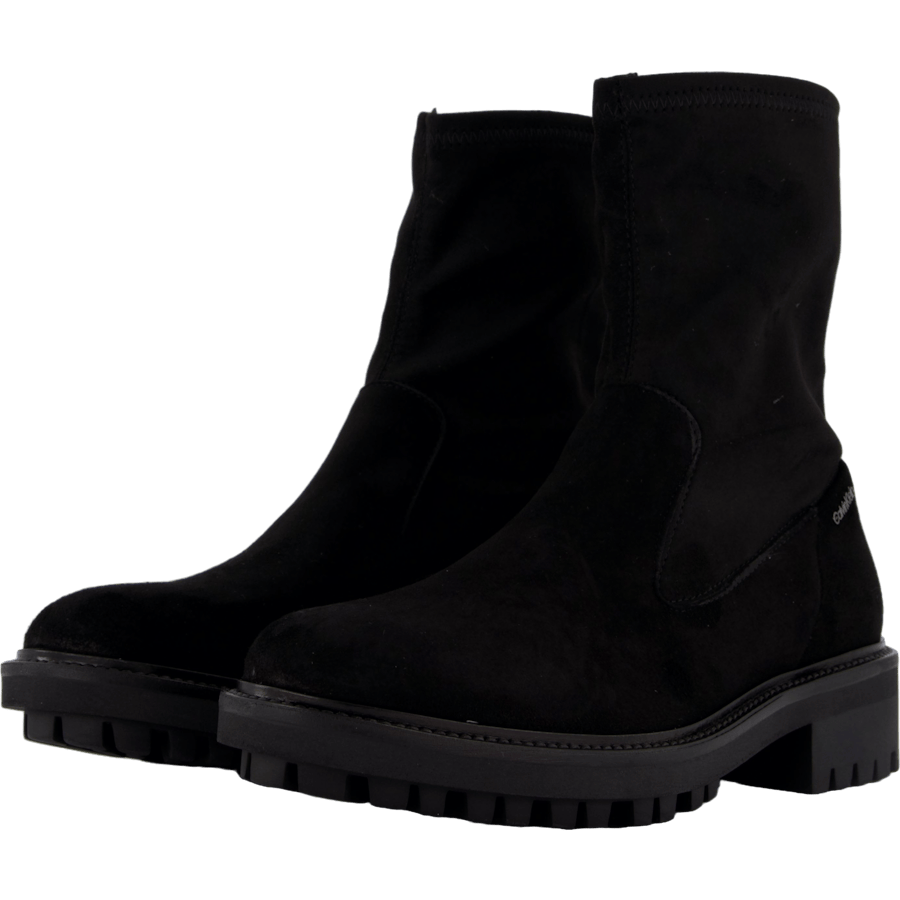 Flat Sock Boot Sue Mix Ck Black