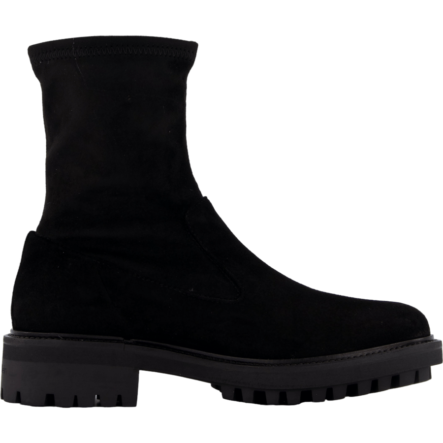 Flat Sock Boot Sue Mix Ck Black