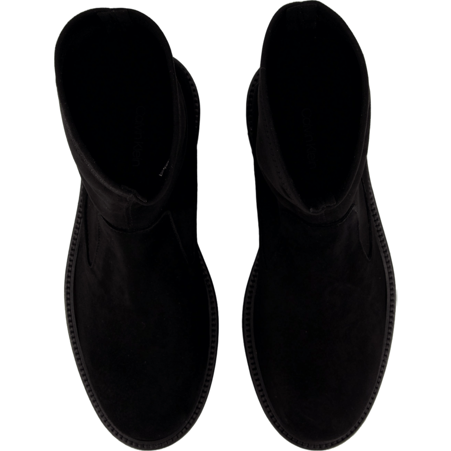 Flat Sock Boot Sue Mix Ck Black