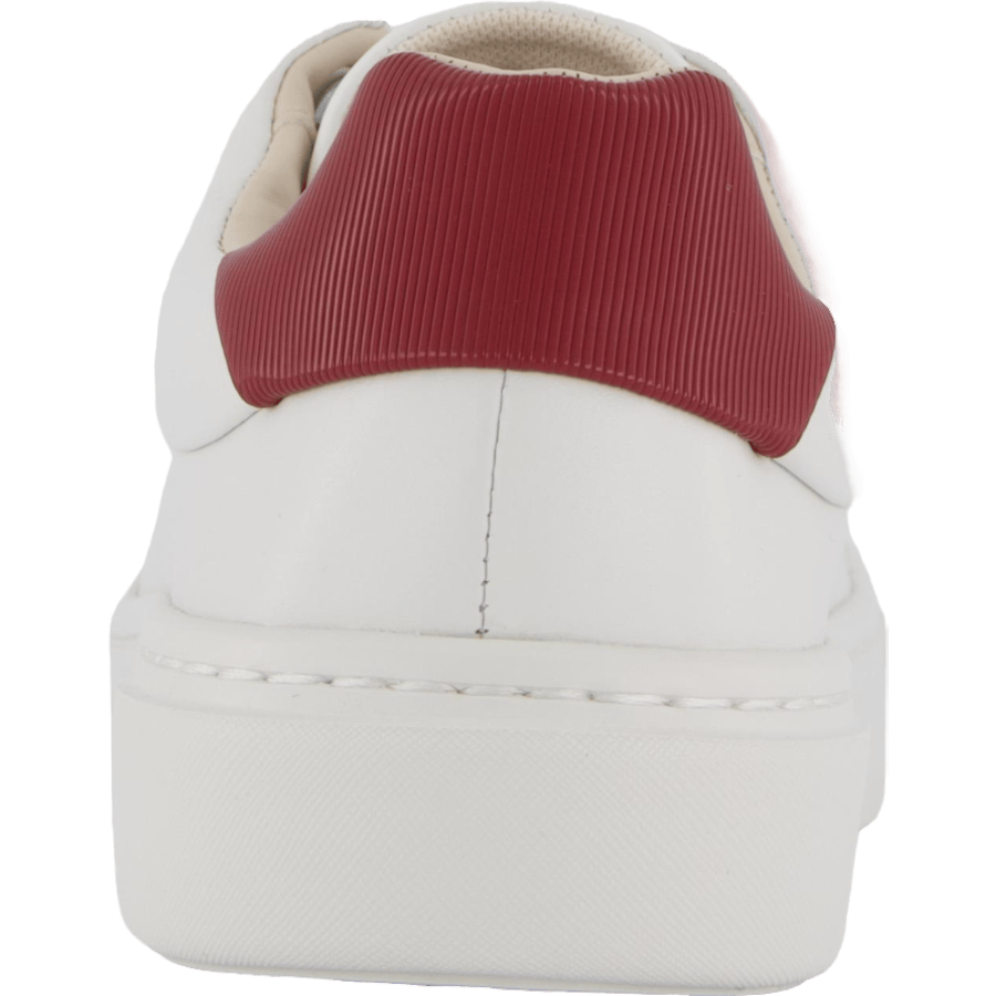 Cupsole Lace Up W/ml Lth Bright White/winery