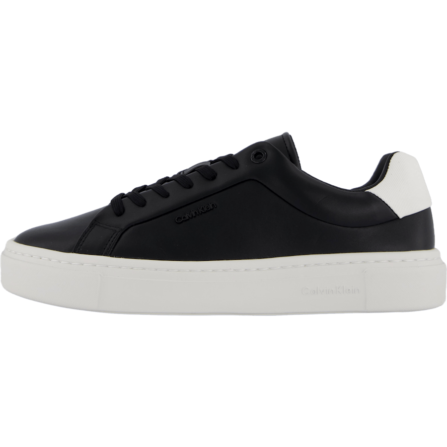 Cupsole Lace Up W/ml Lth Ck Black