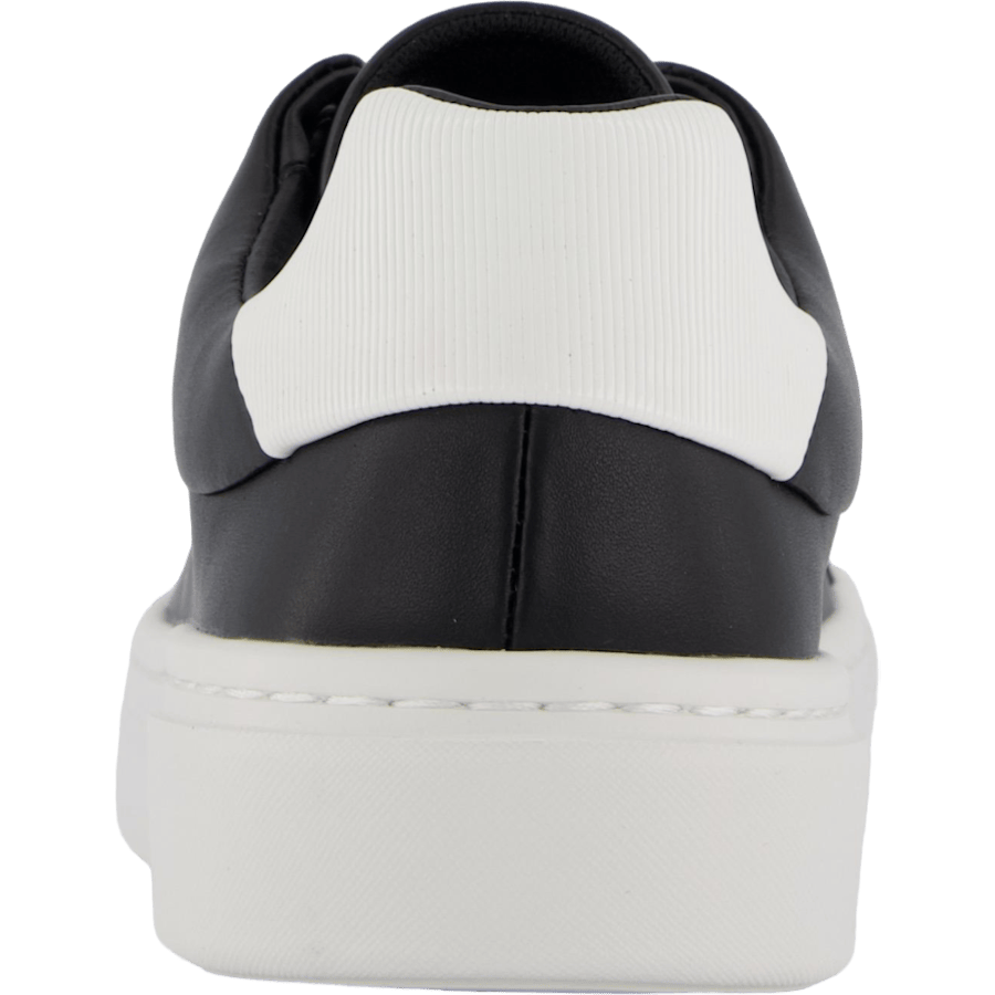 Cupsole Lace Up W/ml Lth Ck Black