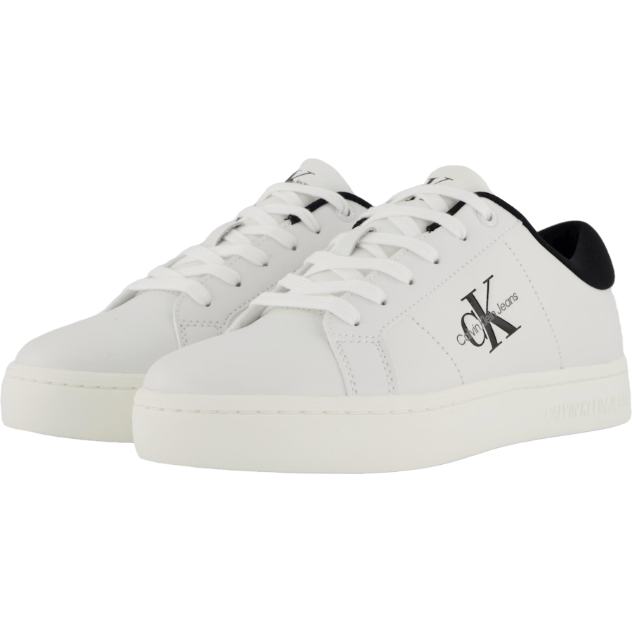Classic Cupsole Lowlaceup Lth  Bright White/black