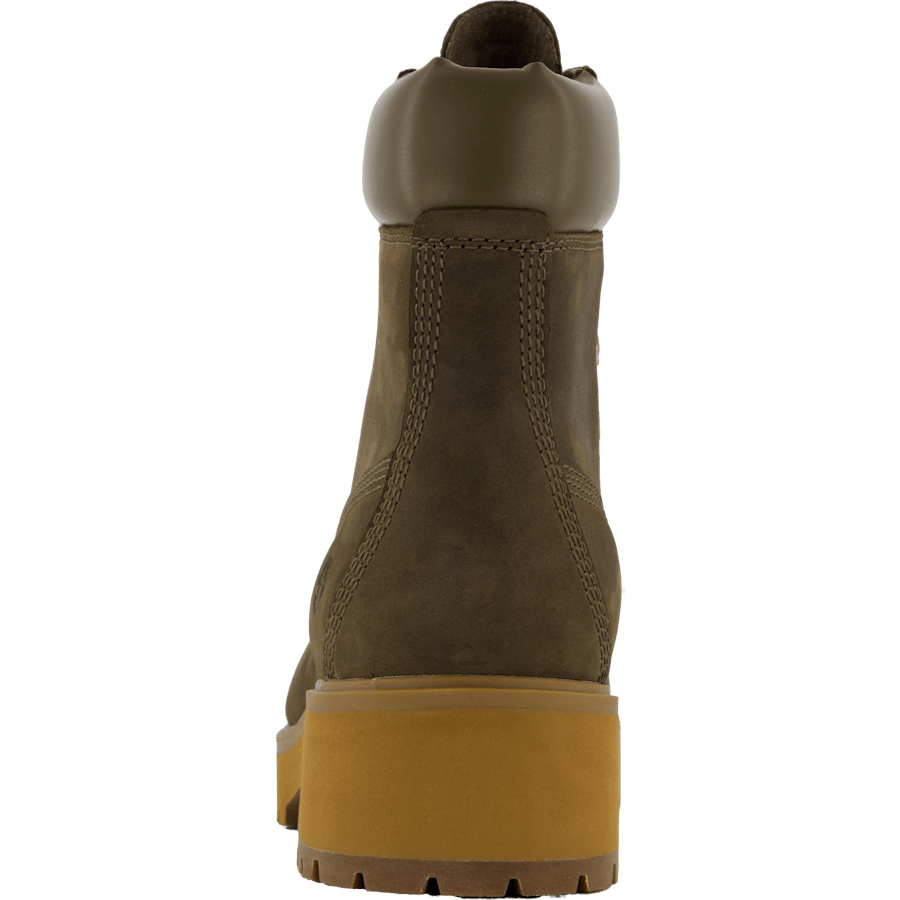 Mid Lace Up Boot Olv Full Grain