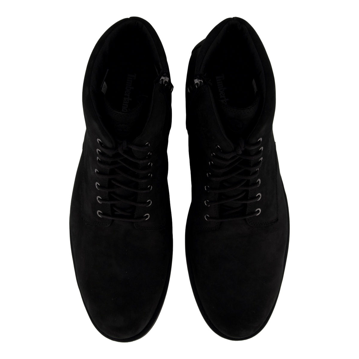 Mid Zip Up Waterproof Boot Jet Black