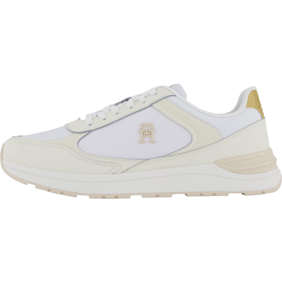 Casual Fashion Runner Lthr White