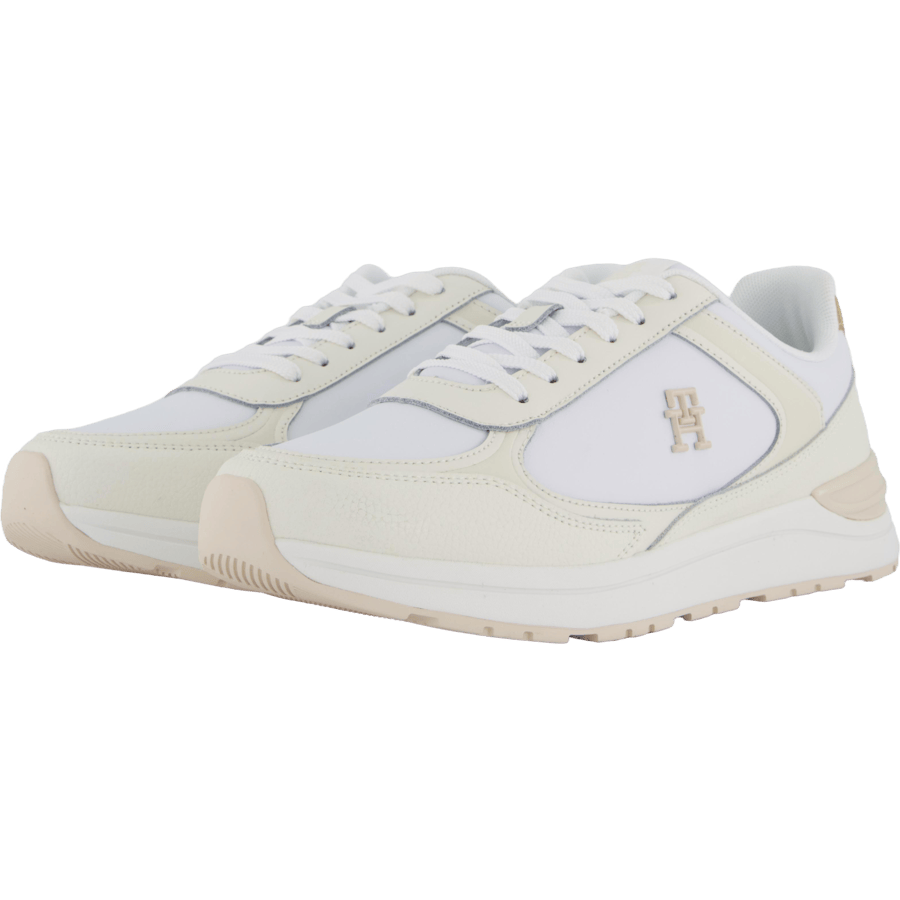 Casual Fashion Runner Lthr White
