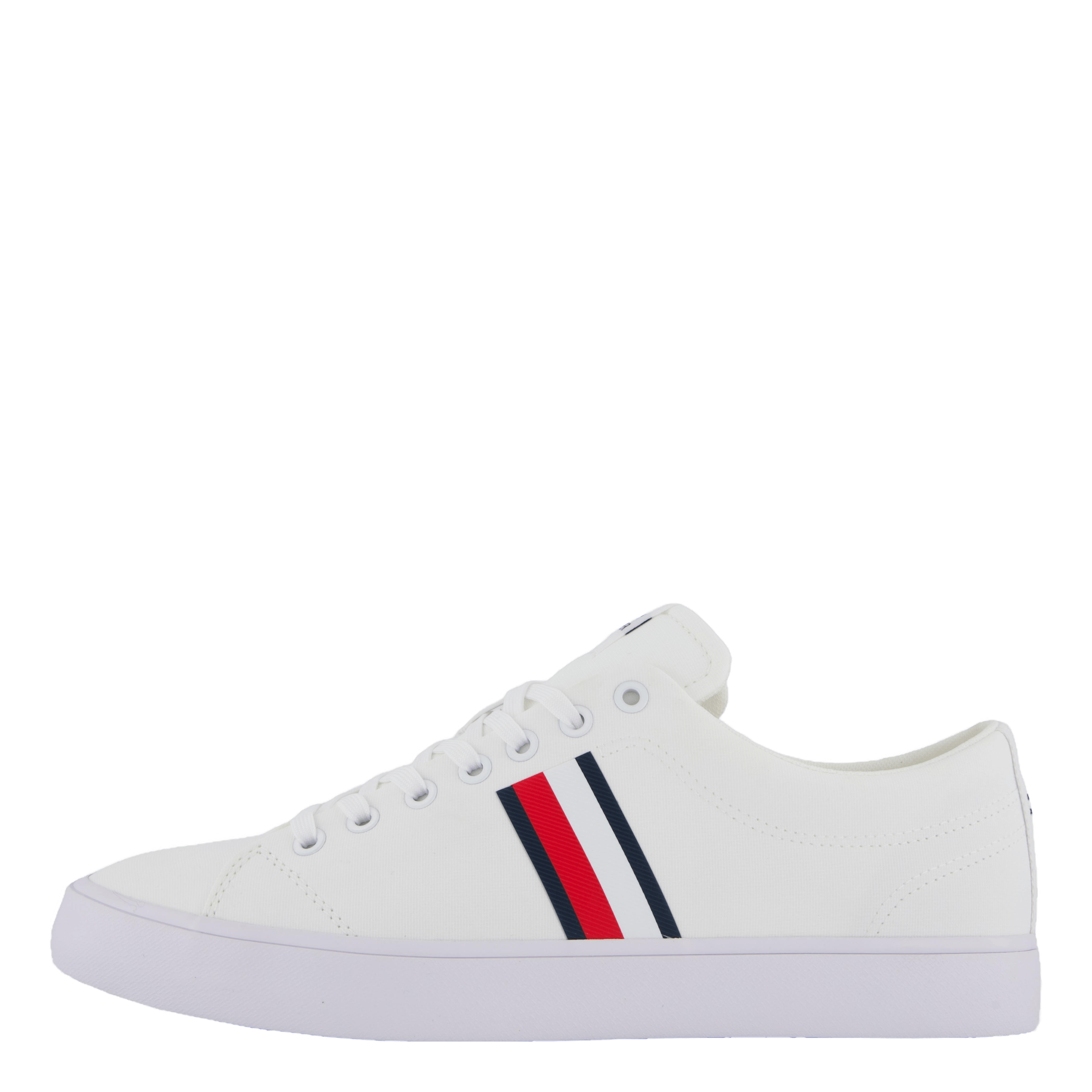 Th Hi Vulc Low Core Stripes Me White
