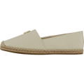 Th Logo Leather Espadrille Beige