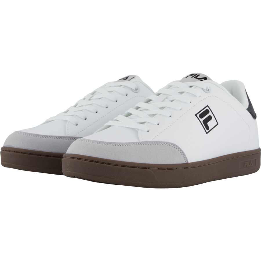 Courtbay Wmn White-black