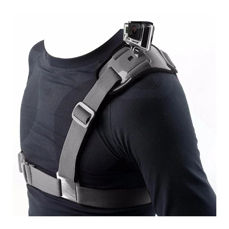 Sele för axel med med fäste för kamera
