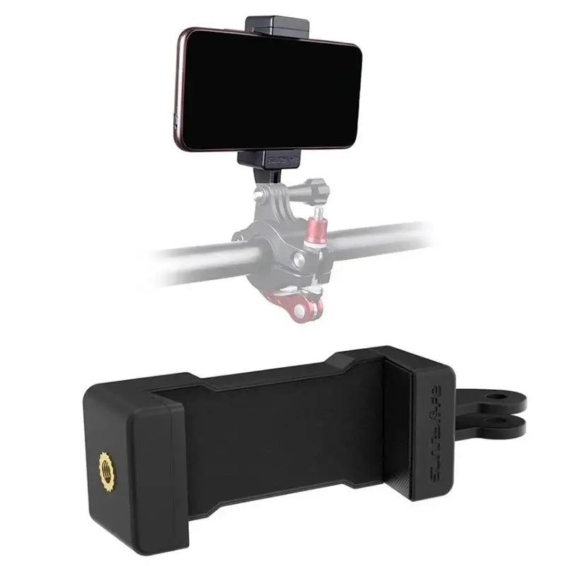Fäste - hållare mobiltelefon till GoPro med dubbla 1/4" gängor