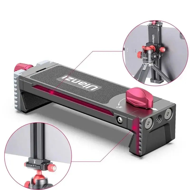 Ulanzi U-Pad III Tablet Clamp Fäste - hållare Padda till 1/4" skruv - Aluminium