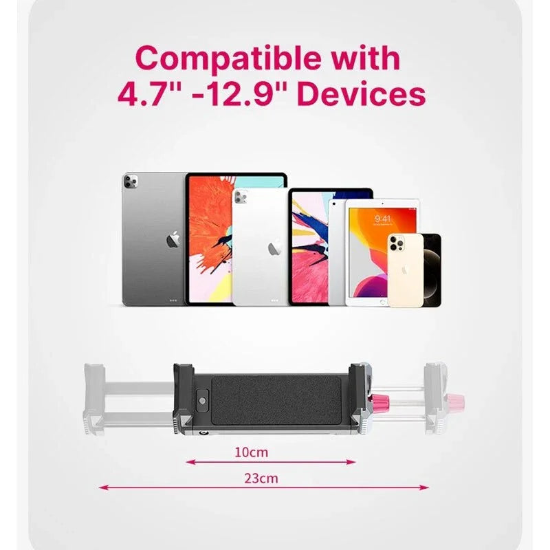 Ulanzi U-Pad III Tablet Clamp Fäste - hållare Padda till 1/4" skruv - Aluminium