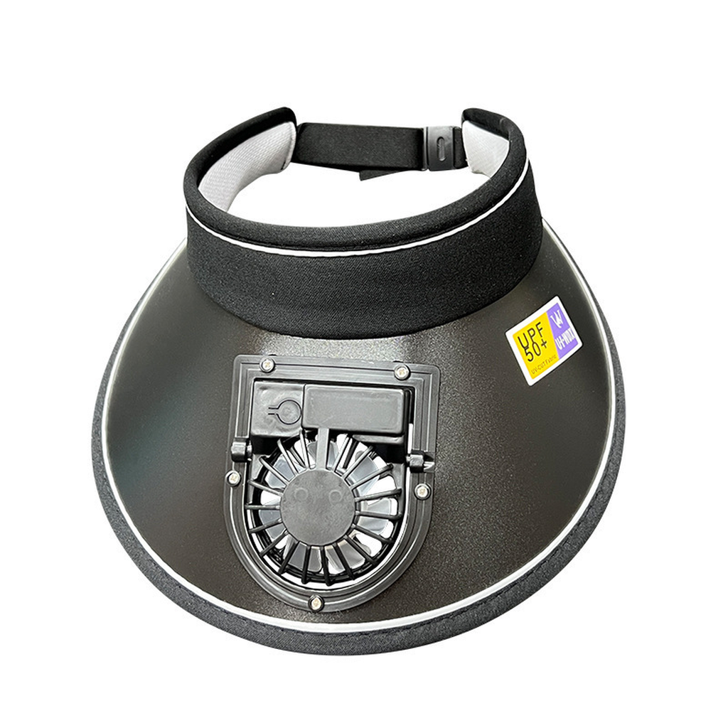 Rechargeable Sun Visor Fan Hat