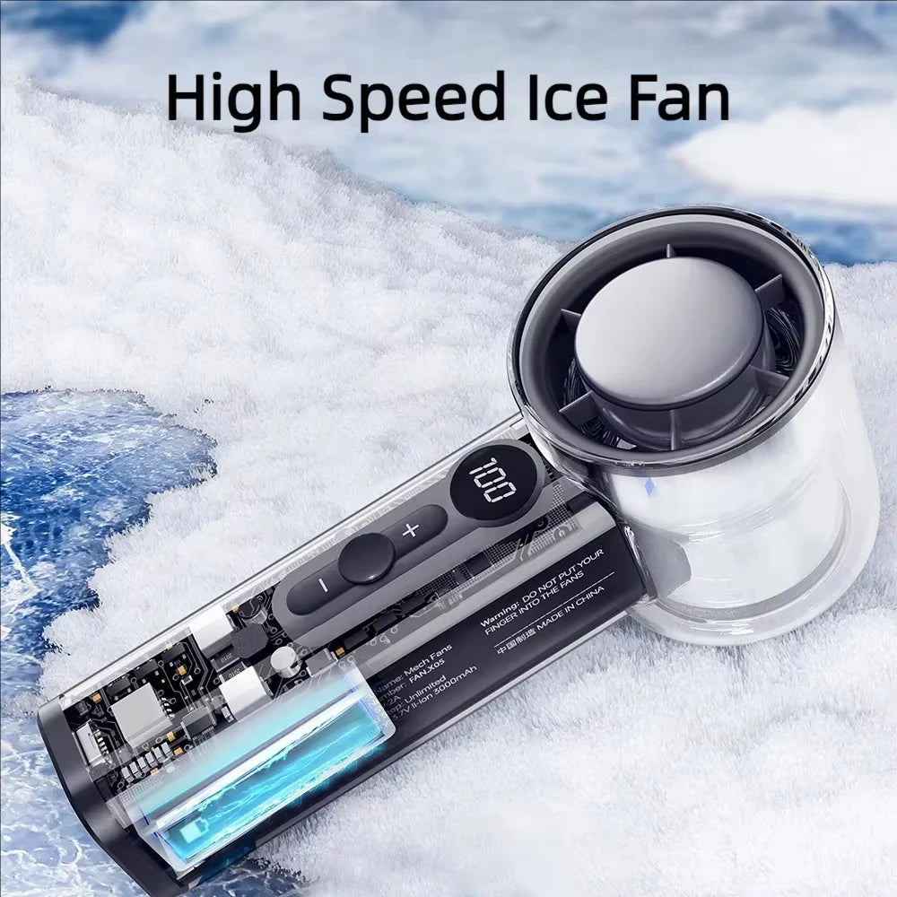 High-Speed Handheld Fan