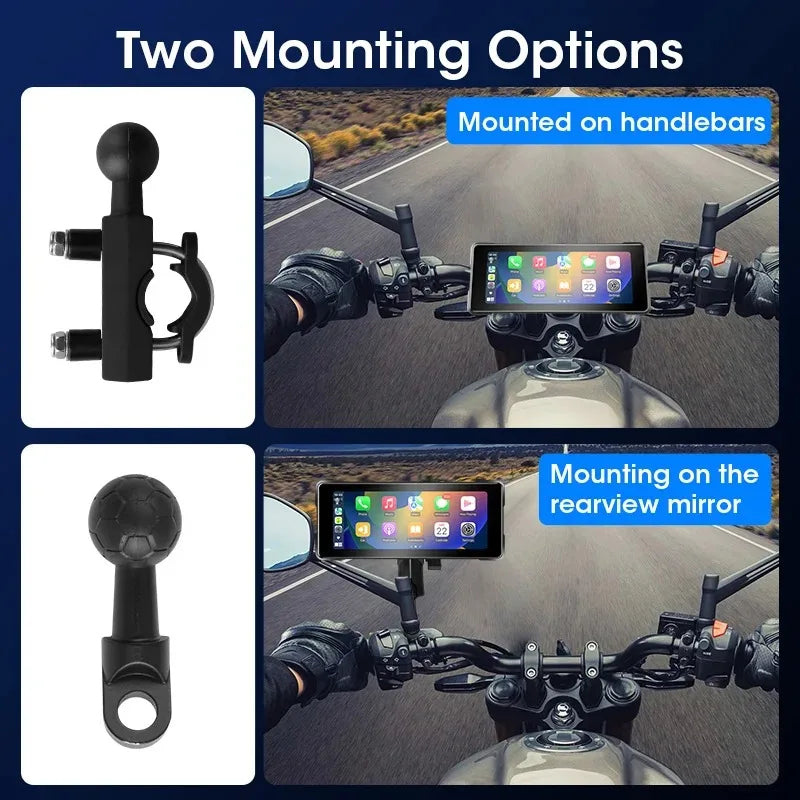Motorraddisplay 7 Zoll