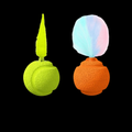 2x Squeaky Cat Ball Toy