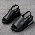 Women's Buckle Platform Sandals
