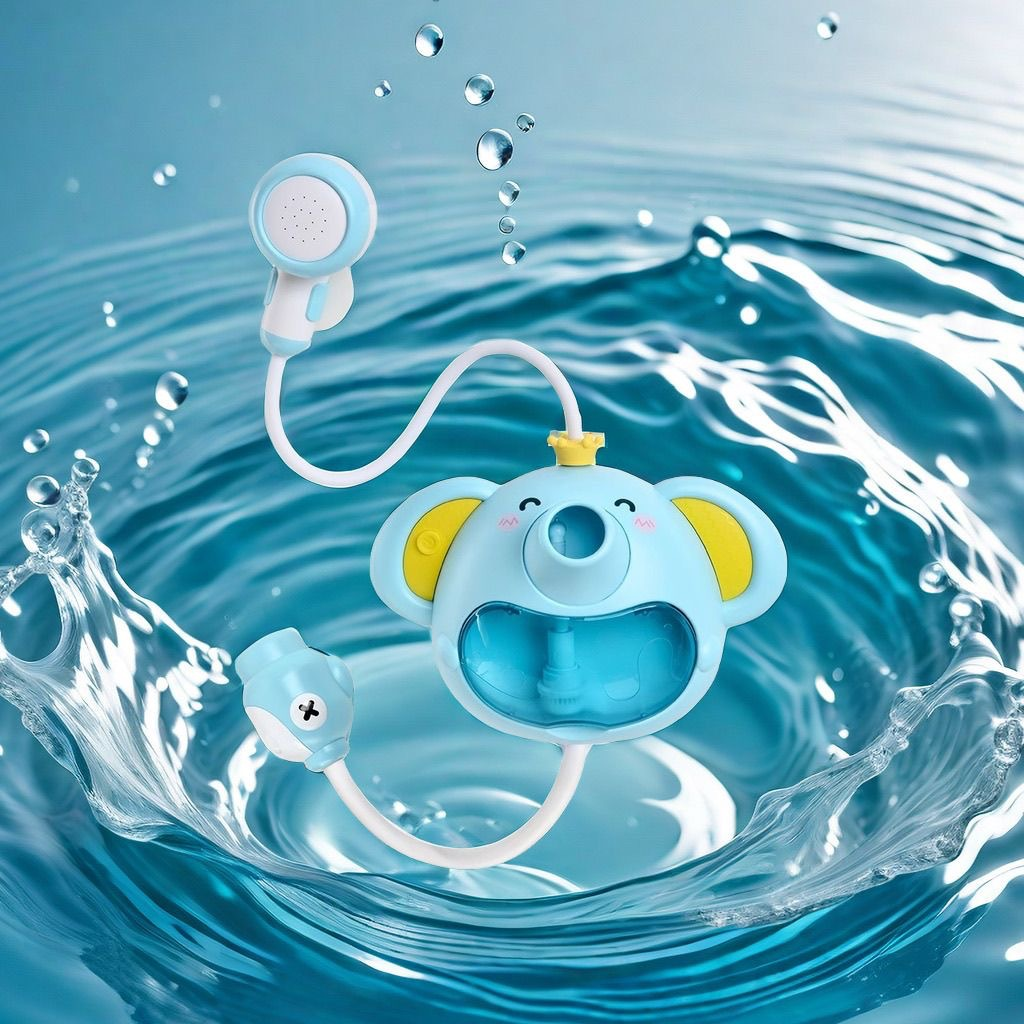 2 in 1 Elephant Bath Shower and Bubble Maker