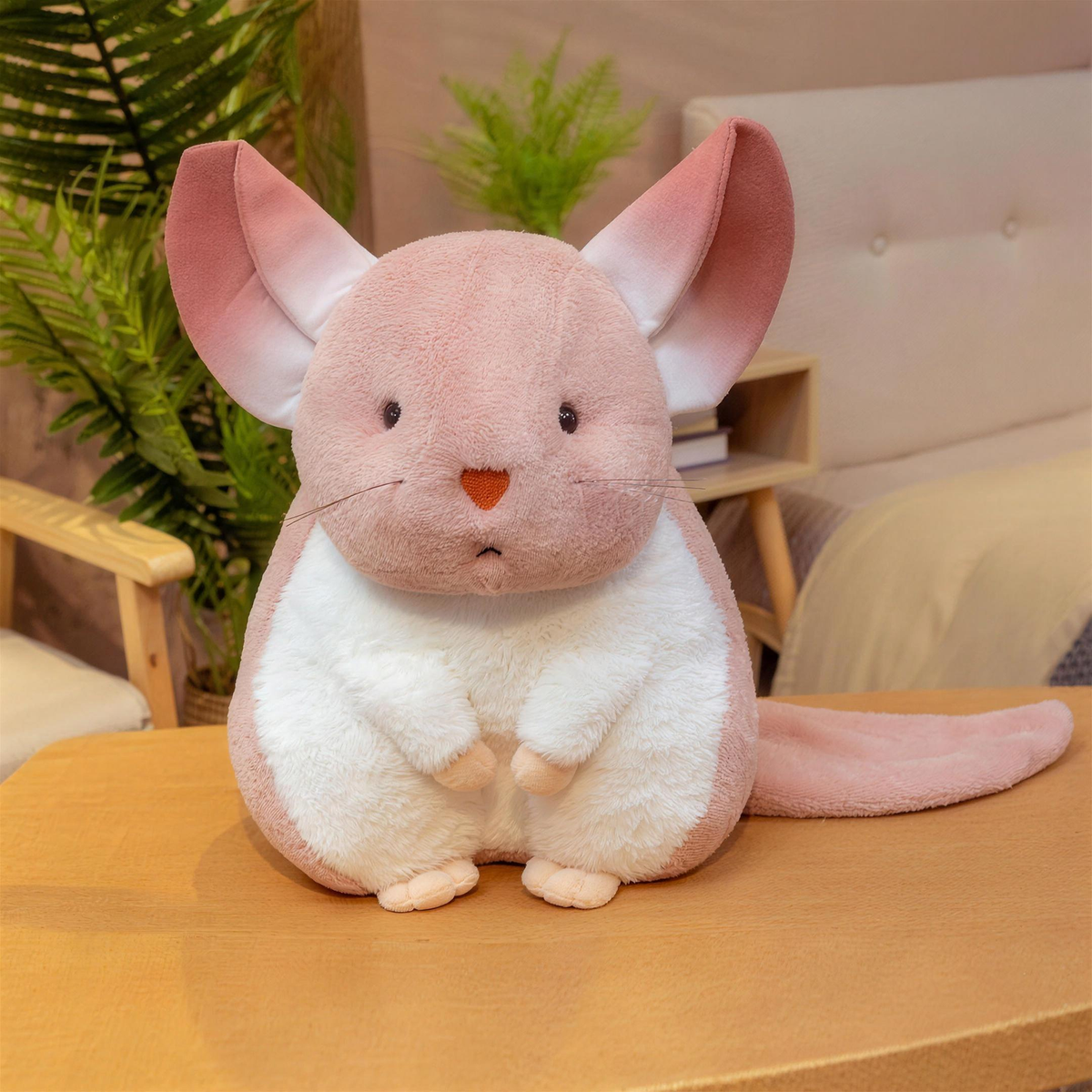 Chubby Chinchilla Plush Toy