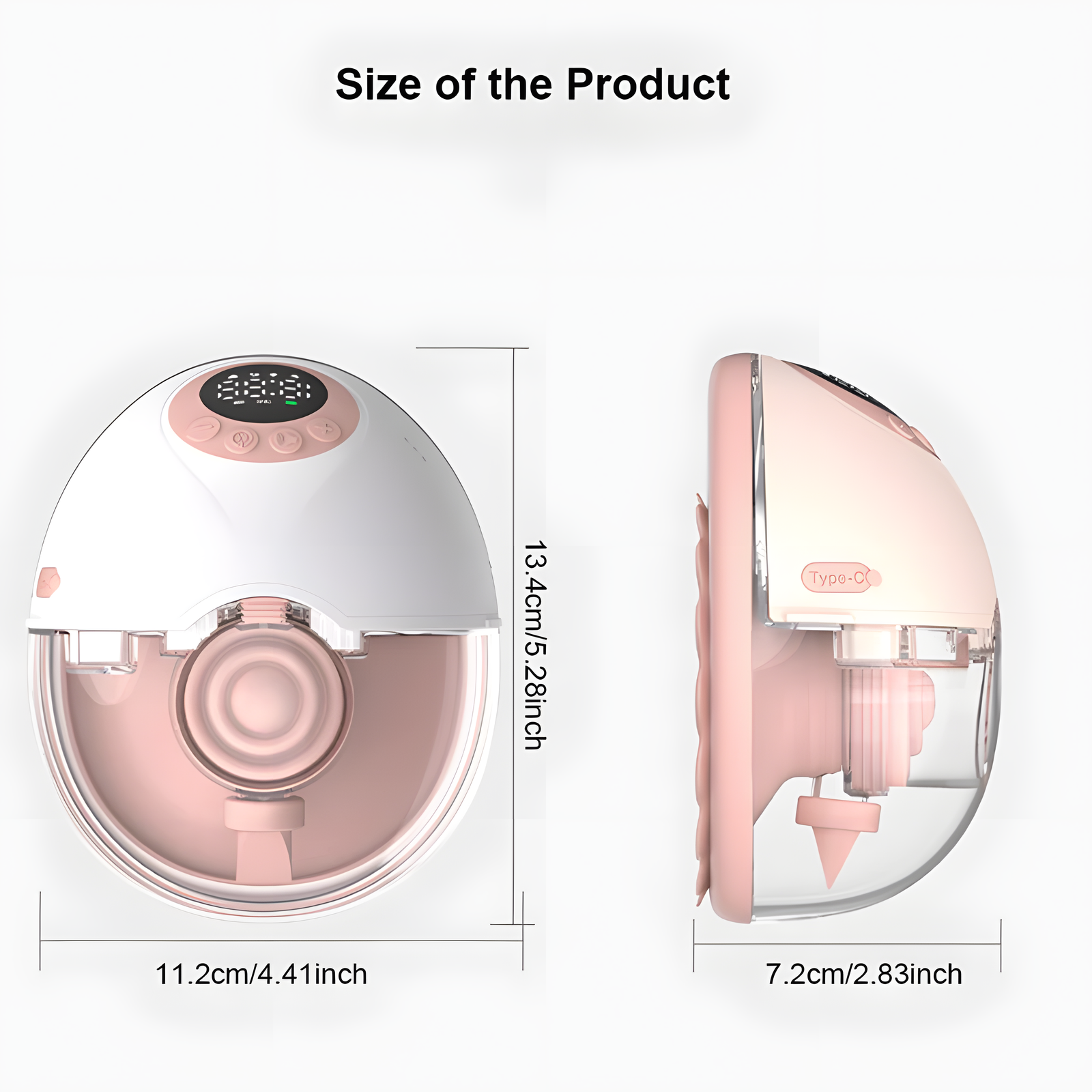Hands-Free Wearable Electric Breast Pump