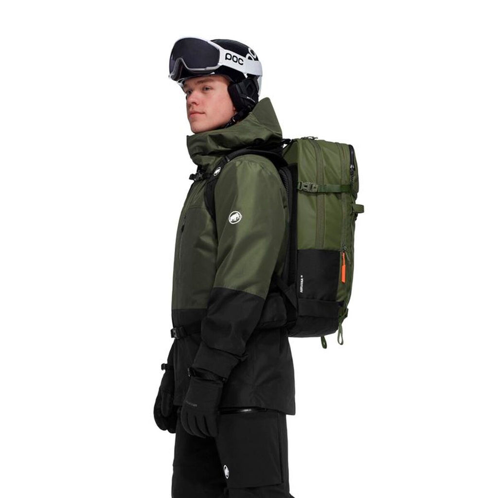 Ryggsäck Mammut Nirvana 35L, oliv, för träning och utflykter