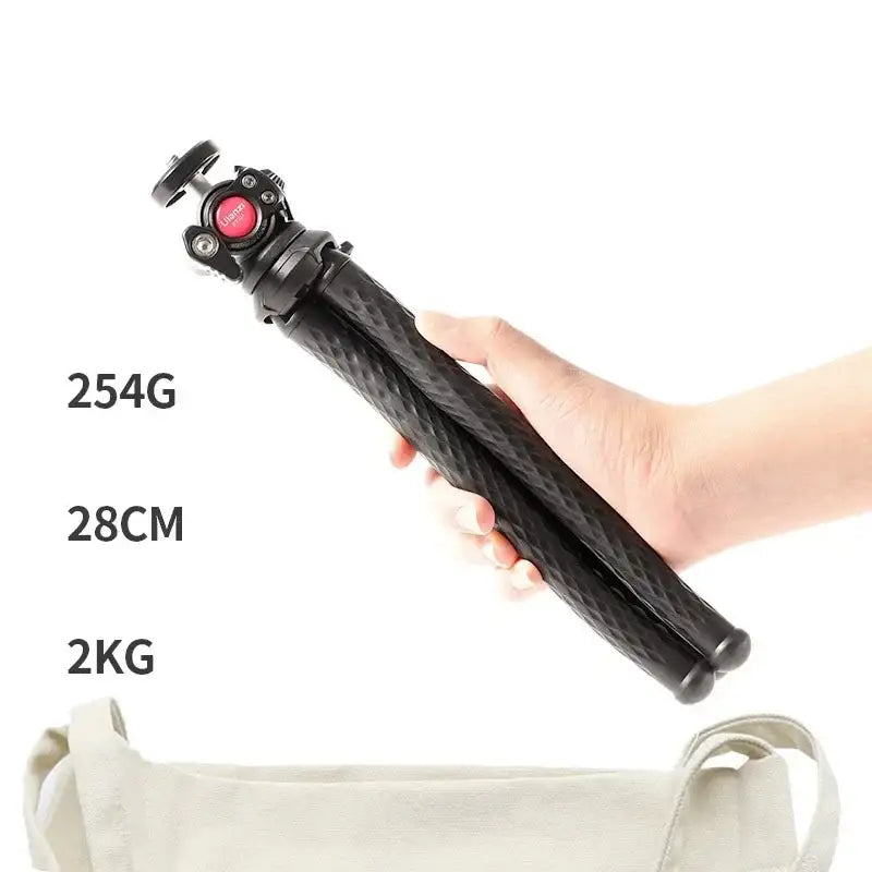 Ulanzi FT-01 Tripod flexibelt 360 grader kulledshuvud 1/4" skruv / Mobilhållare / Tillbehörssko - Bläckfisk