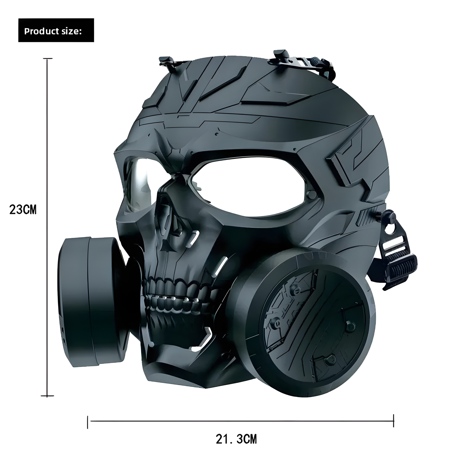 Tactical Skull Mask With Dual Fans