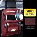 Car Back Seat Organizer Storage Bag with Foldable Table