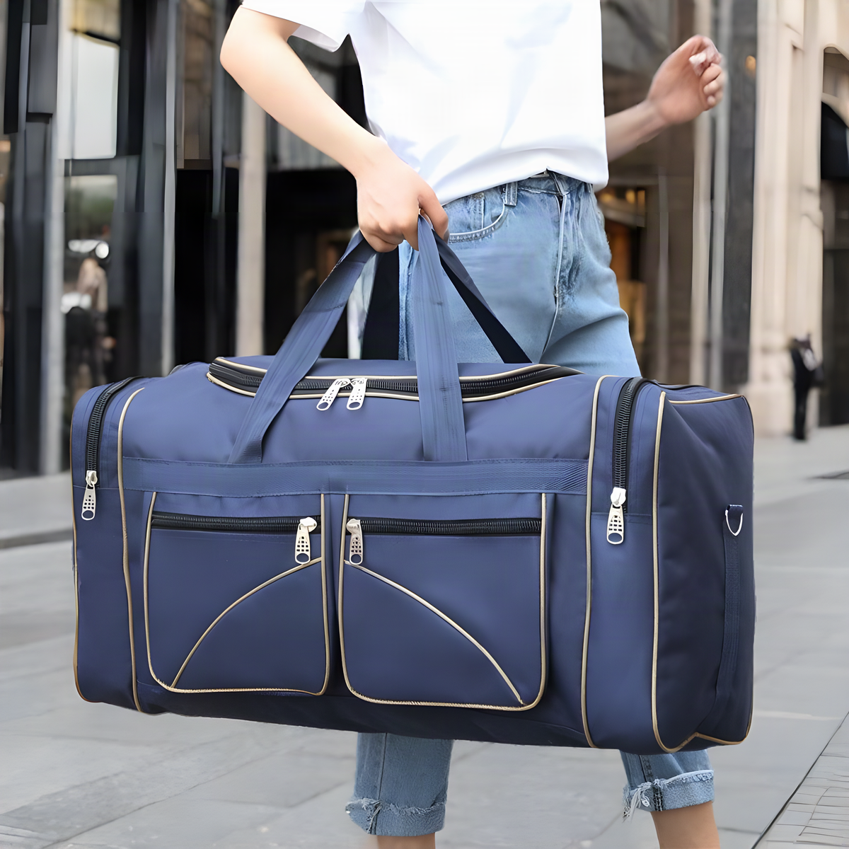 Large Oxford Travel Duffel Bag