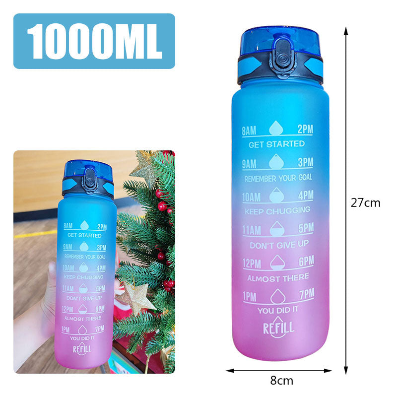 Motivations-Wasserflasche