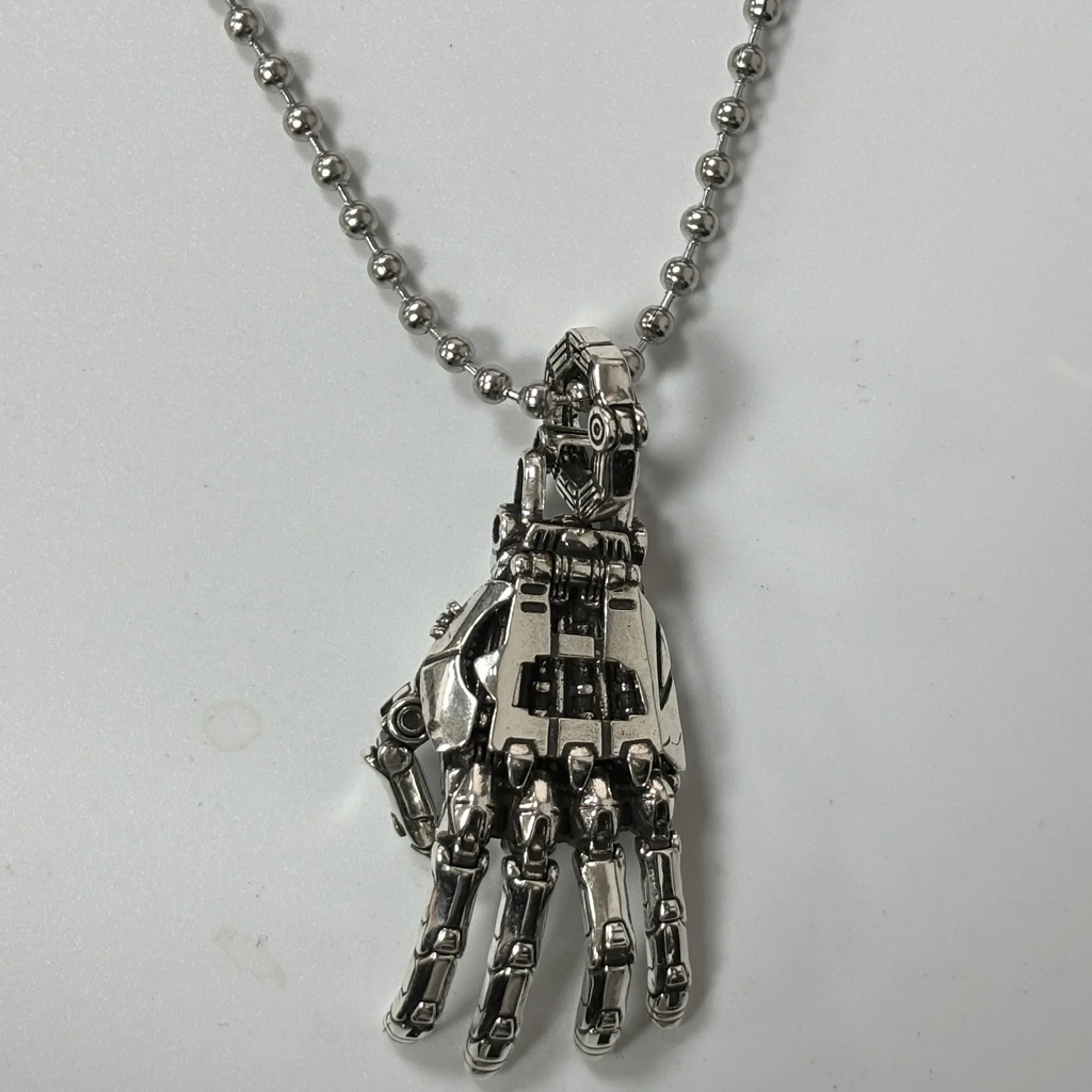 Mechanical Hand Pendant Necklace