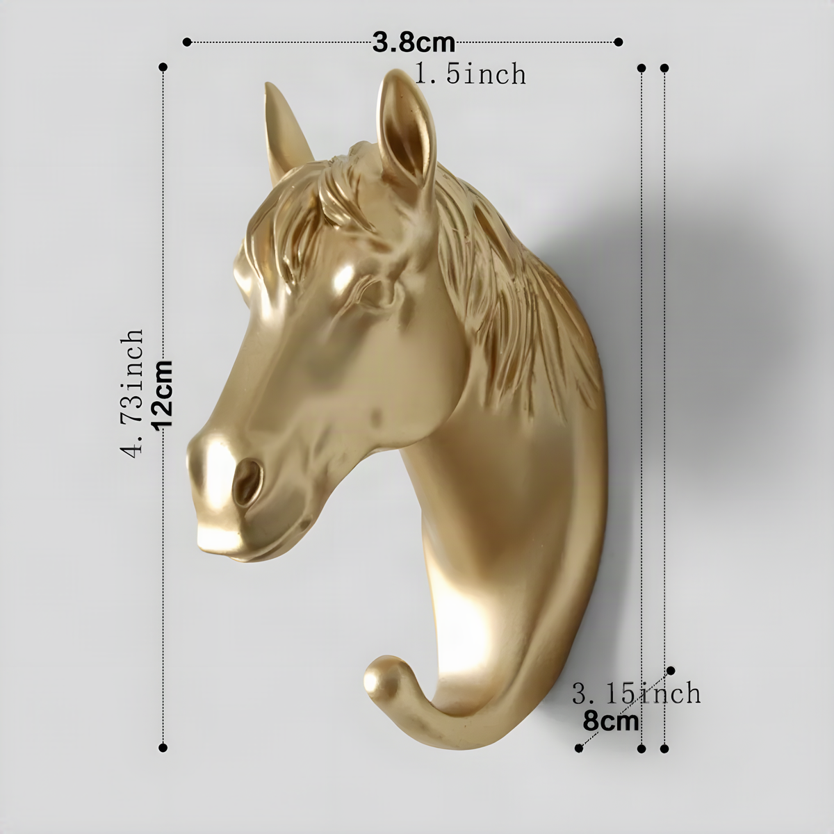Gold Animal Wall Hooks