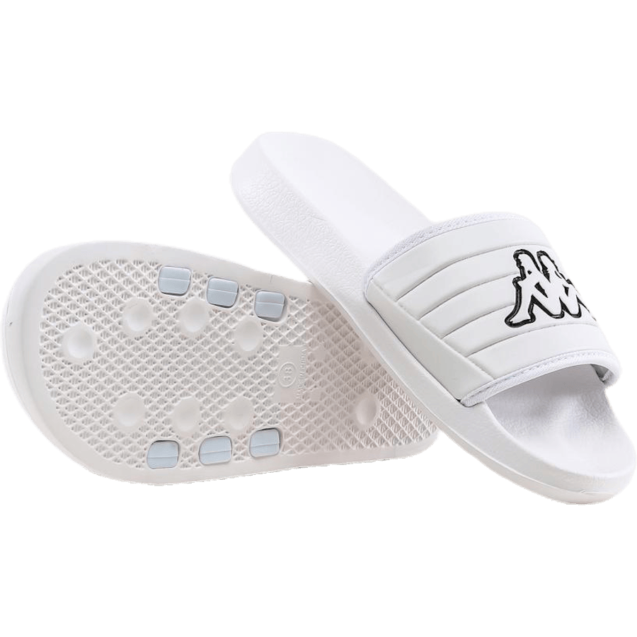 Shower Slipper Lablo White/Black