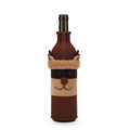 Home Fashion Simple Christmas Table Decorations Bottle Cover