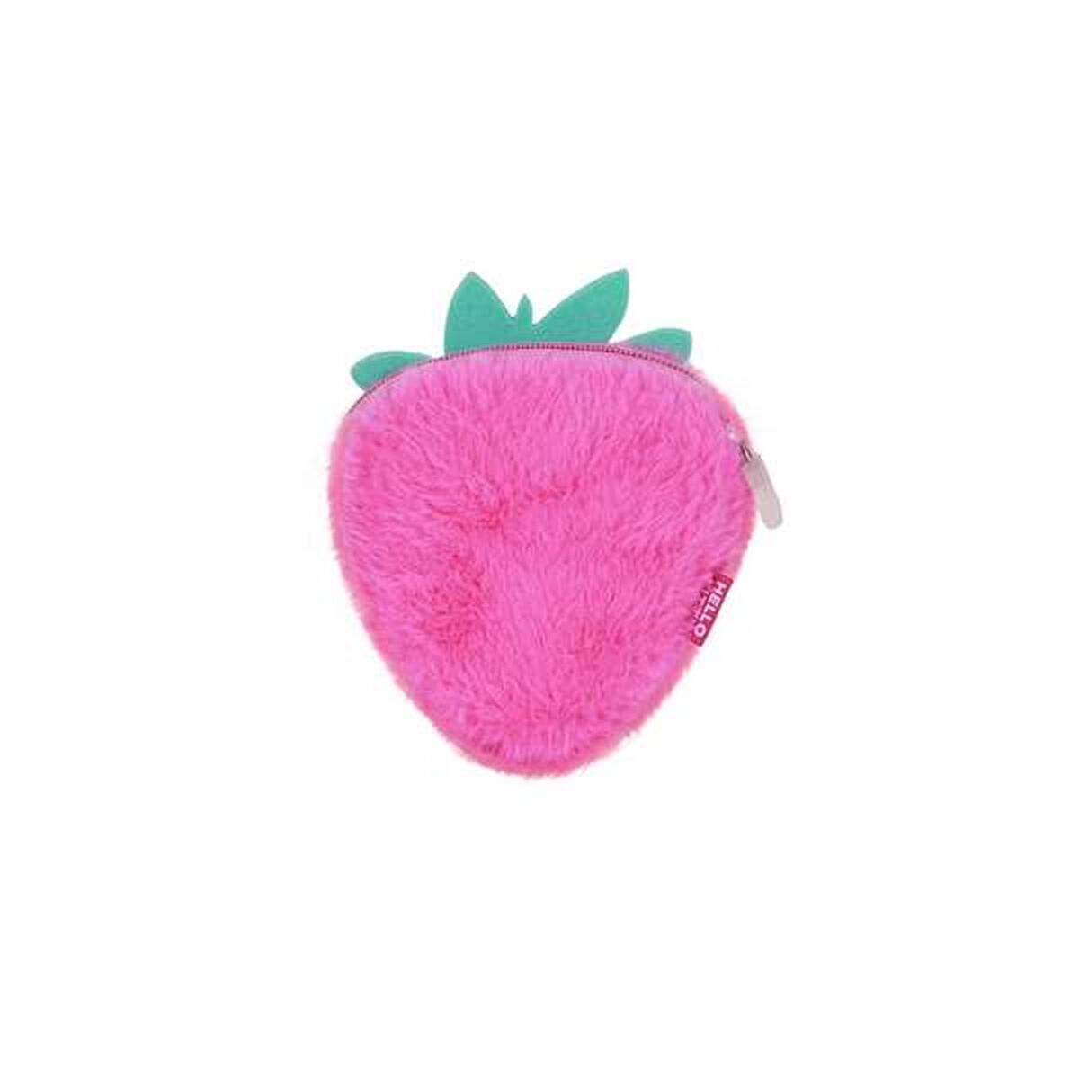 Plånbok Kuromi i rosa, kompakt design med flera fack