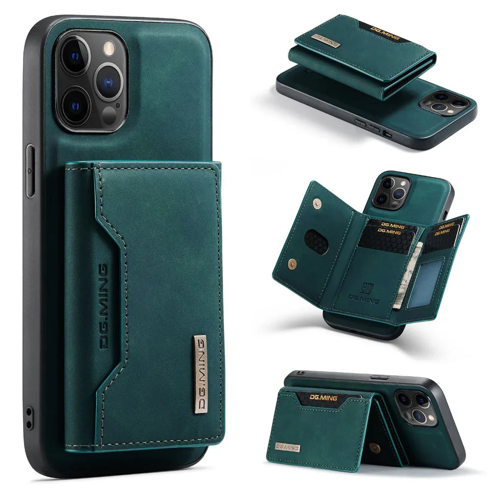 Convenient Leather Phone Case And Card Holder