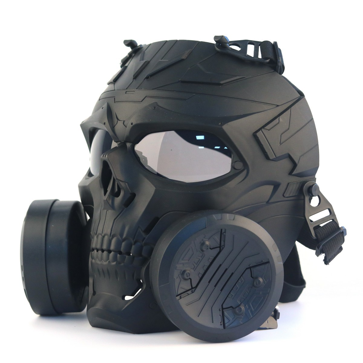 Tactical Skull Mask With Dual Fans