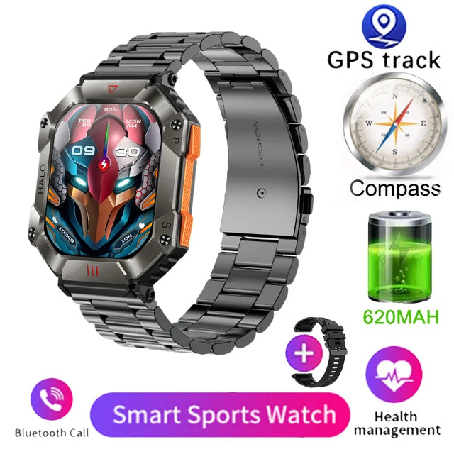 Robuste Militär-Smartwatch