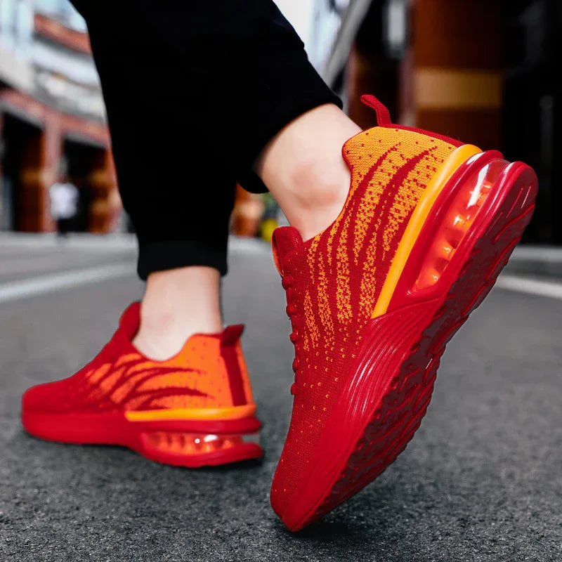 Men's Sneakers With Cushioning Effect Casual Trendy Running Shoes