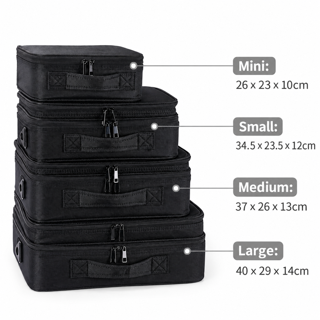 Divided Makeup Travel Case