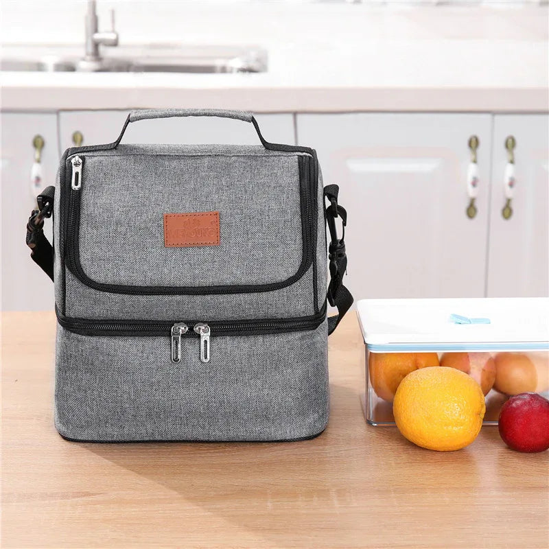 Insulated Waterproof Aluminum Foil Oxford Cloth Storage Mummy Parent Diaper Bag
