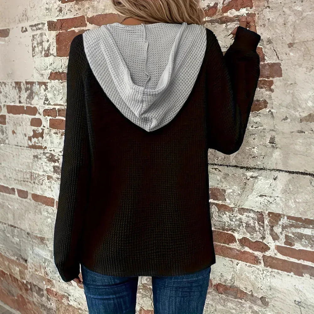 Long Sleeve Loose-Fitting Casual Women's Hoodie