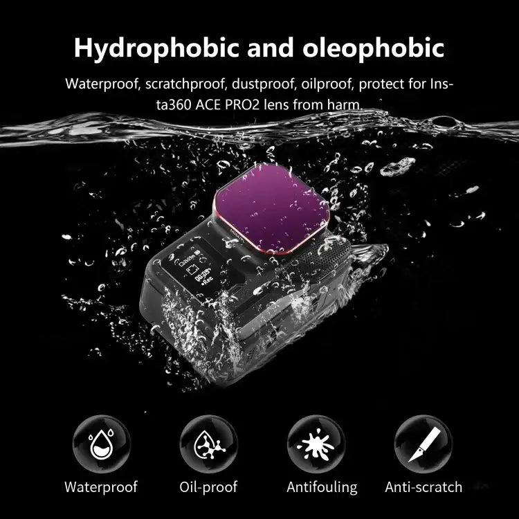 Insta360 Ace Pro 2 STARTRC 4-i-1 ND16PL/ND32PL/ND64PL/ND128PL filter