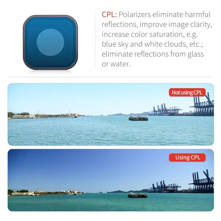 STARTRC 4 i 1 ND8 ND16 ND32 CPL Filter till GoPro HERO13 Black /12 Black /11 Black /10 Black /9 Black