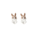 Cartoon Rabbit Mocha Earrings-0
