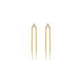 Donatello Tassle Gold Earrings-0